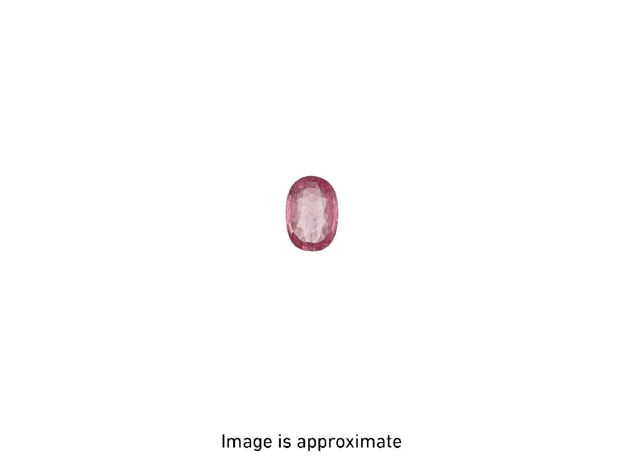 GIA Certified 0.74ct Natural Pink Sapphire - Oval Shape