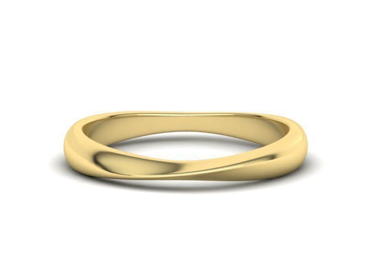 10kt Yellow Gold Twist n' Morph Stacker Ring