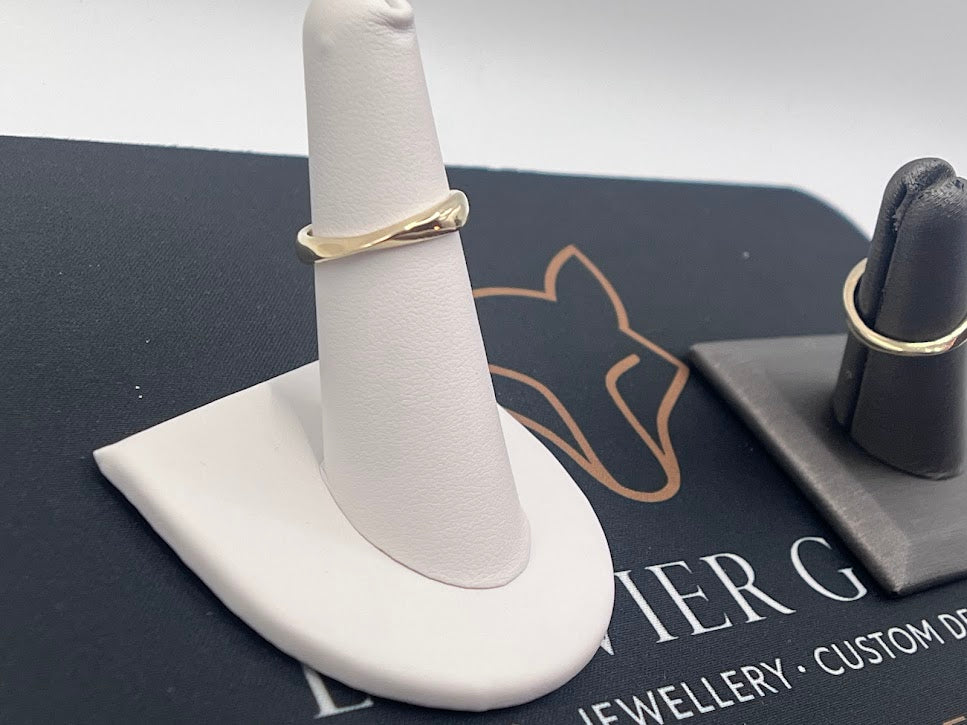 10kt Yellow Gold Twist n' Morph Stacker Ring