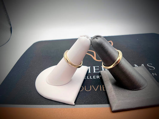 10kt Yellow Gold Twist n' Morph Stacker Ring